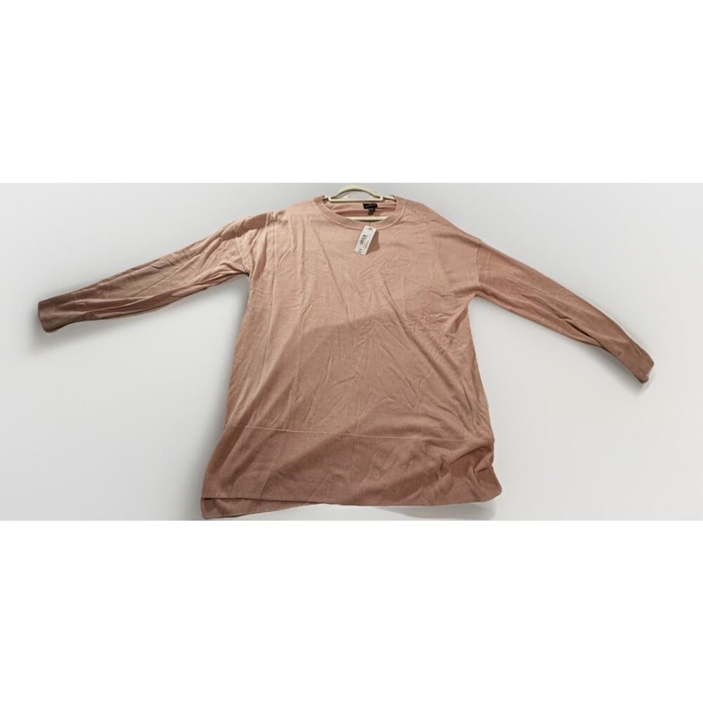Worthington Pullover Sweater Rose Smoke Acrylic Rayon XXLT Tall Women NWT